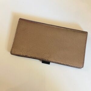 Coach Metallic Checkbook Cover Holder